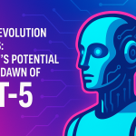 Stylized AI brain network or glowing digital sphere connecting to human figures, symbolizing the advanced capabilities and widespread impact of ChatGPT and future GPT-5 models.